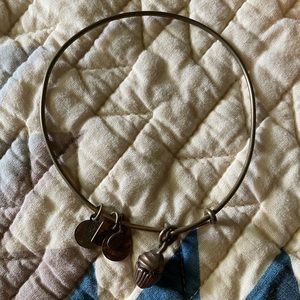 Alex and ani cupcake bronze